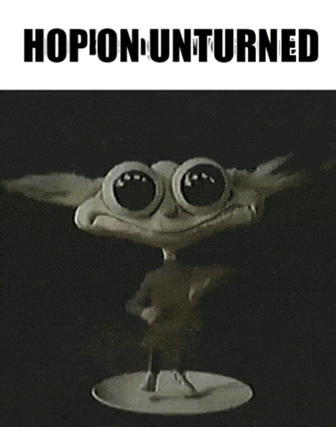 a picture of a cartoon character with the words hopion unturned