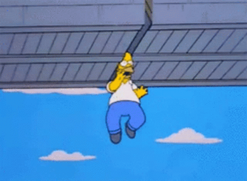 Homer Simpson GIF - Homer Simpson Stuck GIFs