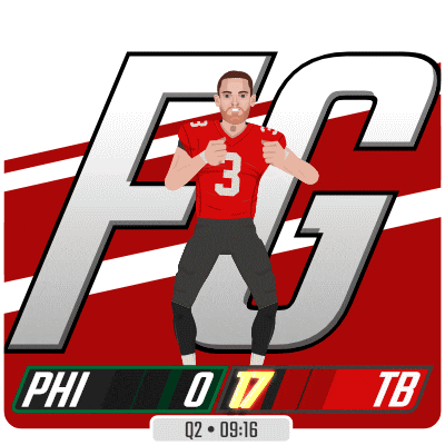 an illustration of a football player with the number 3 on his jersey