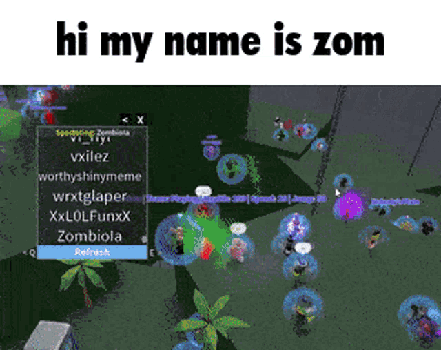 Hi My Name Is GIF - Hi My Name Is Zom GIFs
