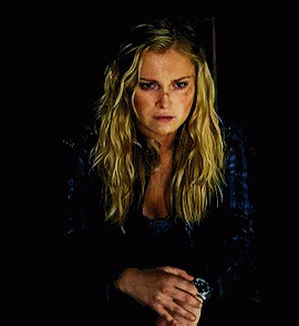 Clarke Griffin Look Up GIF - Clarke Griffin Look Up The100 GIFs
