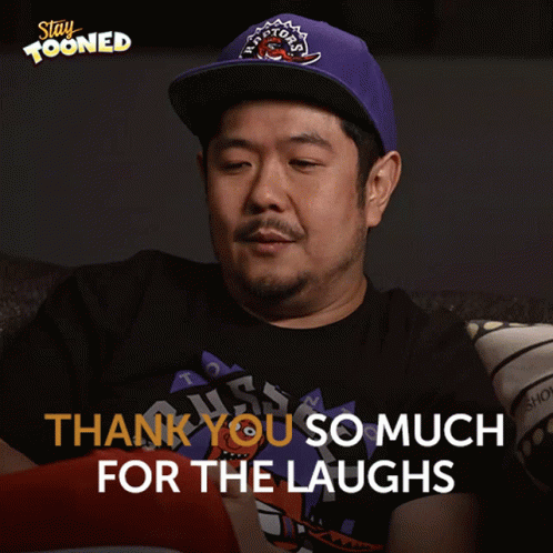 Thank You So Much For The Laughs Eric Bauza GIF - Thank You So Much For The Laughs Eric Bauza Stay Tooned GIFs