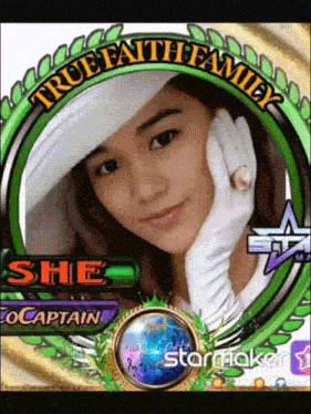 a picture of a girl with the name she captain