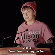 As A Lesbian Lesbian GIF - As A Lesbian Lesbian As A Lesbian Supporter GIFs