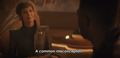 A Common Misconception President Trina GIF - A Common Misconception President Trina Star Trek Discovery GIFs