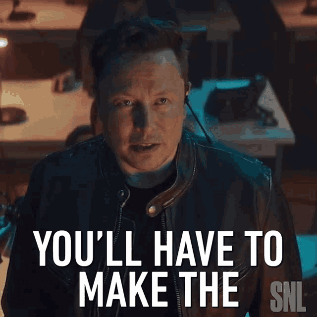 Youll Have To Make The Ultimate Sacrifice Elon Musk GIF - Youll Have To Make The Ultimate Sacrifice Elon Musk Saturday Night Live GIFs