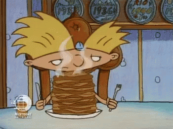 Hey Arnold: Pancakes For Breakfast GIF - Breakfast Pancakes Pancake Stack GIFs