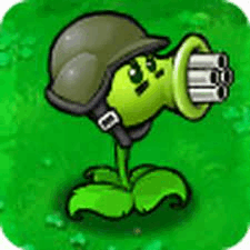 Gatling Pea Pvz GIF - Gatling Pea Pvz Plants Vs Zombies GIFs