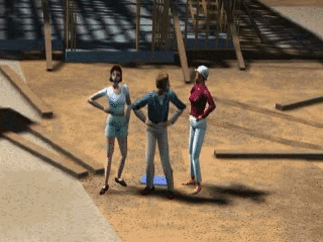The Sims Maxis GIF - The Sims Maxis Waving GIFs