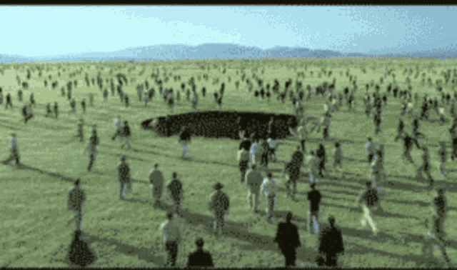 Liberal Supporters Jump GIF - Liberal Supporters Jump Jump In The Hole GIFs
