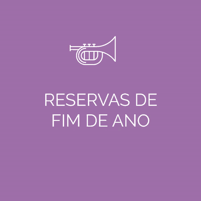a purple background with black cats and the words reservas de fim de ano in white letters