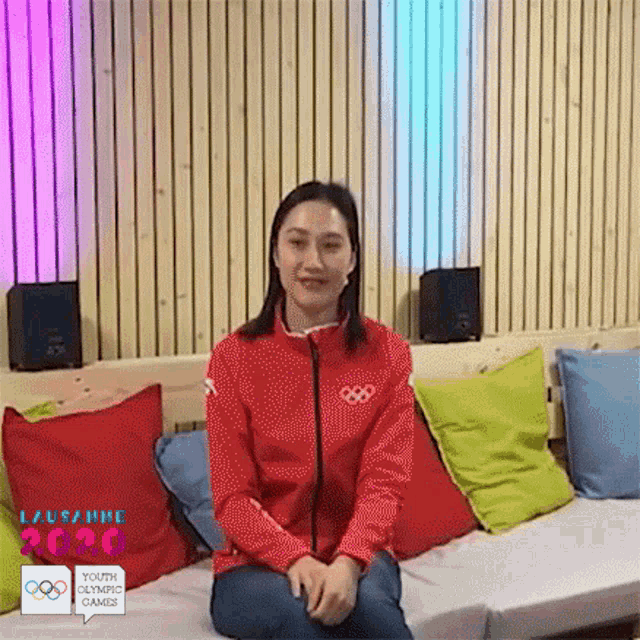 Hi Zhang Hong GIF - Hi Zhang Hong Youth Olympic Games GIFs