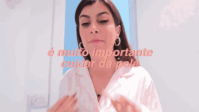 E Muito Importante Cuidar Dapele Cuidados Com A Pele GIF