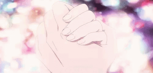Holding Hands Blush GIF - Holding Hands Blush GIFs