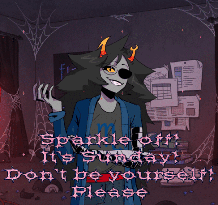 Vriska Vriska Serket GIF - Vriska Vriska Serket Sparkle Off GIFs