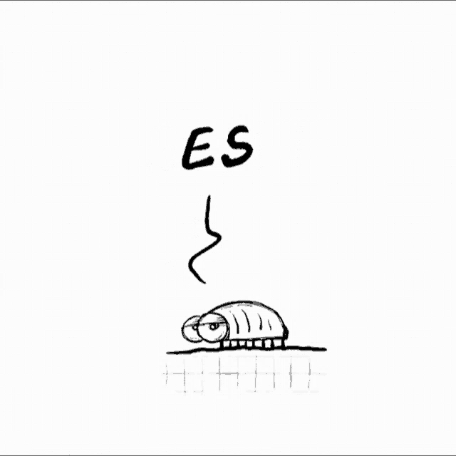 a black and white drawing of a bug with the words lohoooos written above it