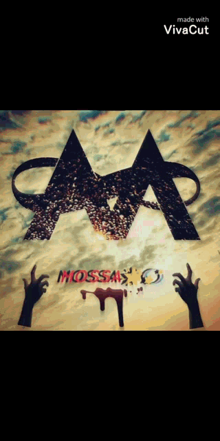 a poster with the letter m and the word mosso
