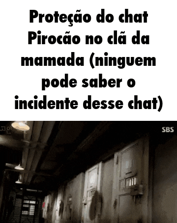 a black and white photo of a prison cell with a caption that says protecao do chat piracao no cla da mamada