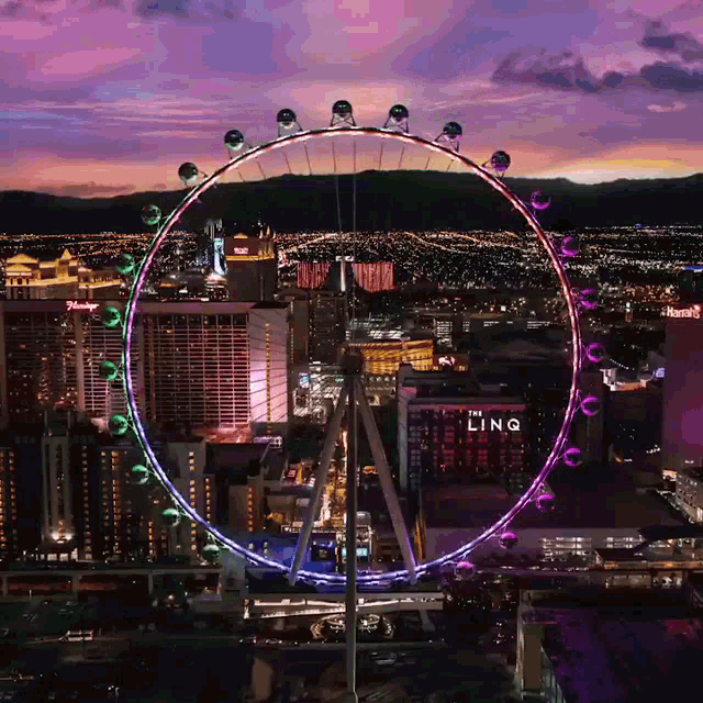 Vegas High Roller GIF - Vegas High Roller Ferris Wheel GIFs
