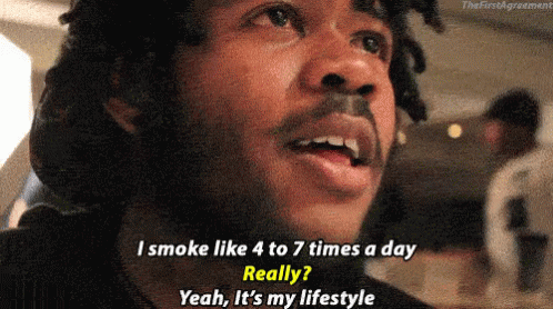I Smoke Like4to7times A Day Its My Lifestyle GIF - I Smoke Like4to7times A Day Its My Lifestyle Smoke GIFs