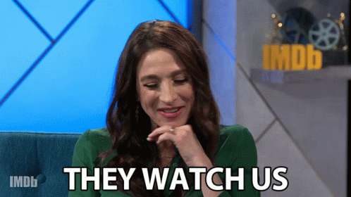 They Watch Us Watching Us GIF - They Watch Us Watching Us Checking Us GIFs