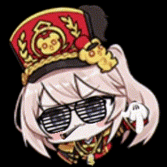 a cartoon of a girl wearing a hat and sunglasses