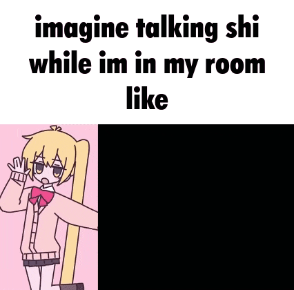 a cartoon of a girl holding her finger to her mouth while talking .