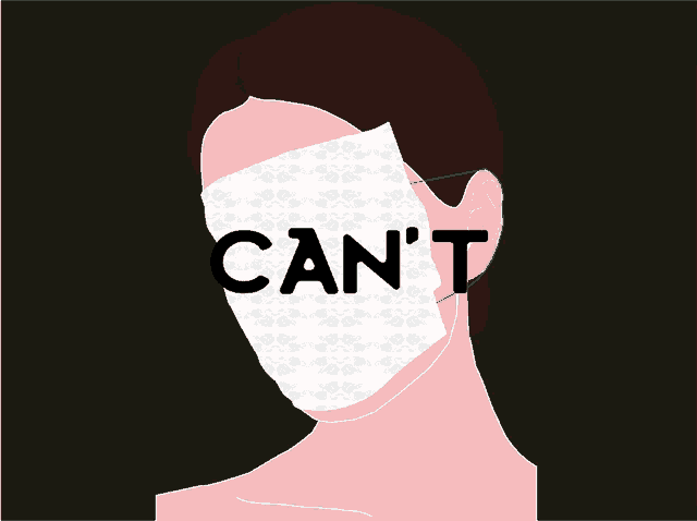 a poster that says " can 't hide my feelings anymore " on it