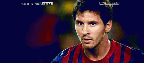 Lionel Messi GIF - Lionel Messi Game Face Football GIFs