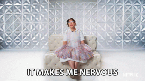 It Makes Me Nervous Anxious GIF - It Makes Me Nervous Anxious Concerned GIFs