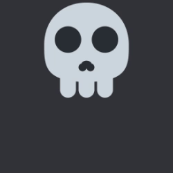 Skull Emoji Discord React GIF - Skull Emoji Discord React Skull React GIFs