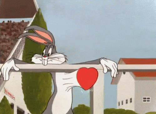 Bugs Bunny Love GIF - Bugs Bunny Love Hearton GIFs