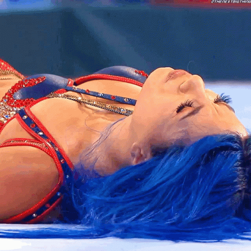 Sasha Banks Laying Down GIF - Sasha Banks Laying Down Tired GIFs