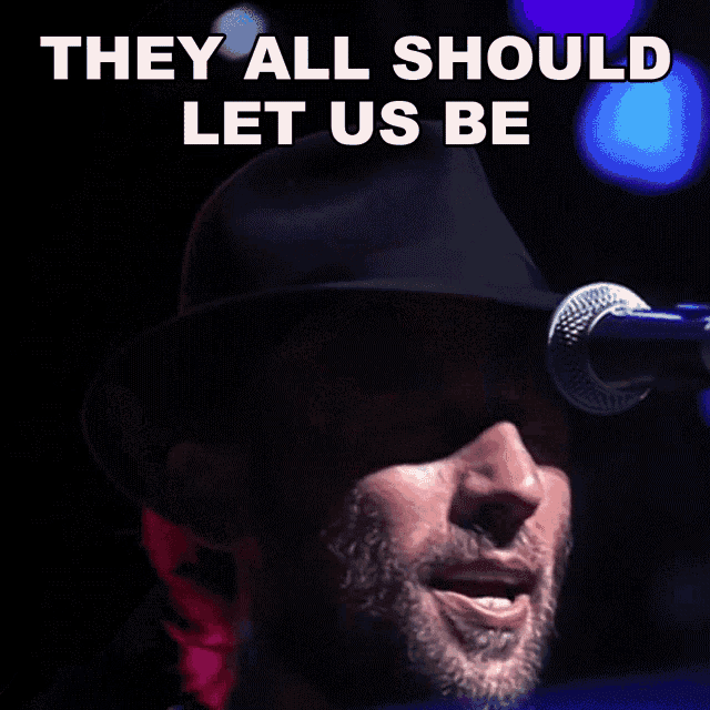 They All Should Let Us Be Maurice Gibb GIF - They All Should Let Us Be Maurice Gibb Bee Gees GIFs