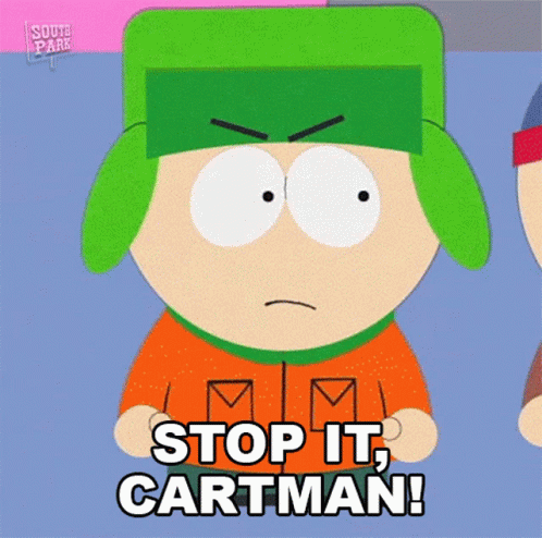 Stop It Cartman Kyle Broflovski GIF - Stop It Cartman Kyle Broflovski South Park GIFs