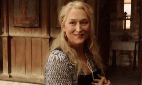 Meryl Streep Smile GIF - Meryl Streep Smile Mamma Mia GIFs