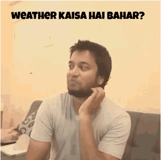 Hoezaay Weather GIF - Hoezaay Weather Kaisa Hai GIFs