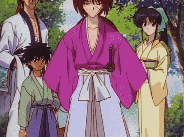 Kenshin Rouroni Kenshin GIF - Kenshin Rouroni Kenshin Kenshin Collared GIFs