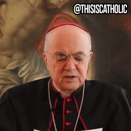 Vigano Archbishop Vigano GIF