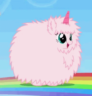 Pink Fluffy GIF - Pink Fluffy Unicorn GIFs