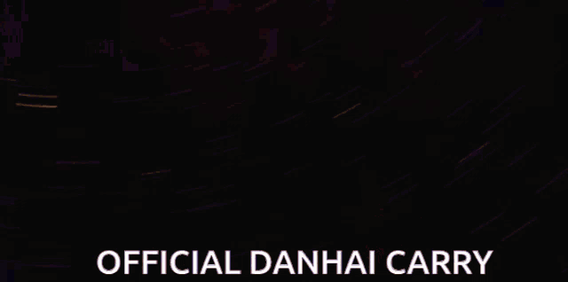 a purple background with the words official danhai carry written on it