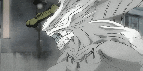 a black and white drawing of a dragon with a sword