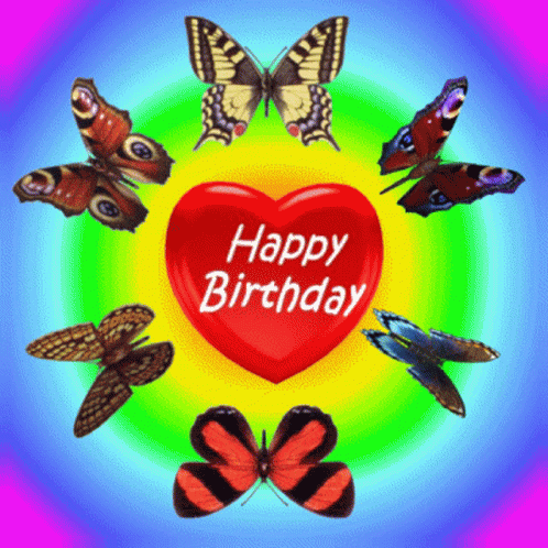 Happy Birthday Happy Birthday To You GIF - Happy Birthday Happy Birthday To You Happy Birthday Heart GIFs