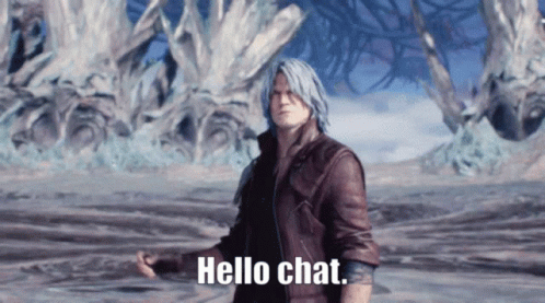 Dante Hello Chat GIF