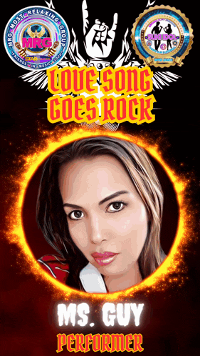 a poster for ms. guy performer with a picture of a woman