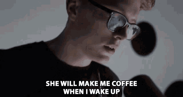 She Will Make Me Coffee When I Wake Up Alec Wigdahl GIF - She Will Make Me Coffee When I Wake Up Alec Wigdahl Coffee GIFs