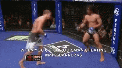Ufc When You Catch Your Man Cheating GIF - Ufc When You Catch Your Man Cheating Kick GIFs
