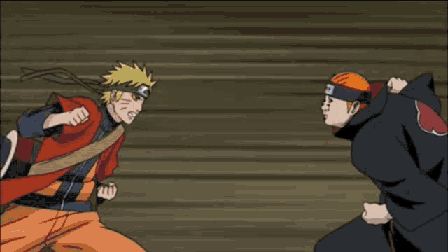 Naruto Punched GIF - Naruto Punched Pain GIFs