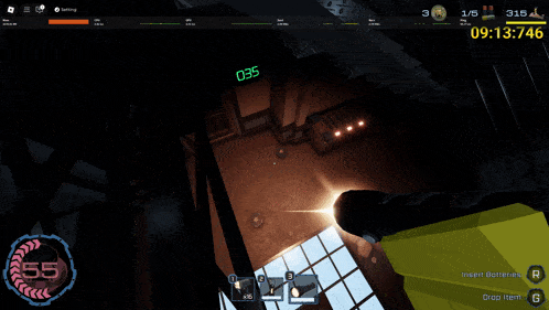 a screenshot of a video game with a time of 09:18:01