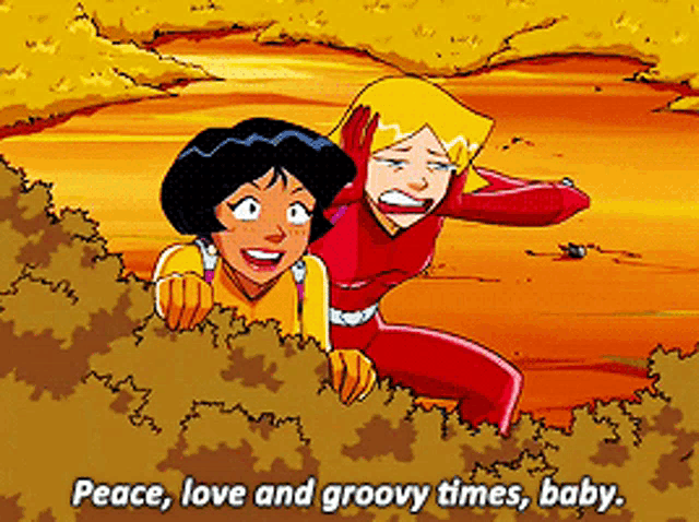 Totally Spies Alex GIF - Totally Spies Alex Peace GIFs